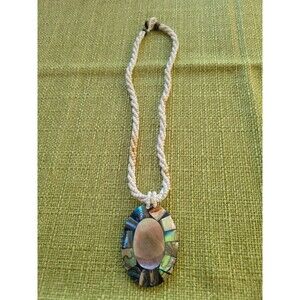 Surfer Girl Beach Abalone Shell Handmade Necklace